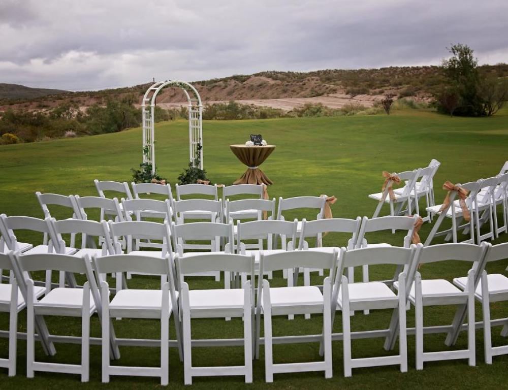 Golf Course and Clubhouse Patio New Mexico State University BE BOLD